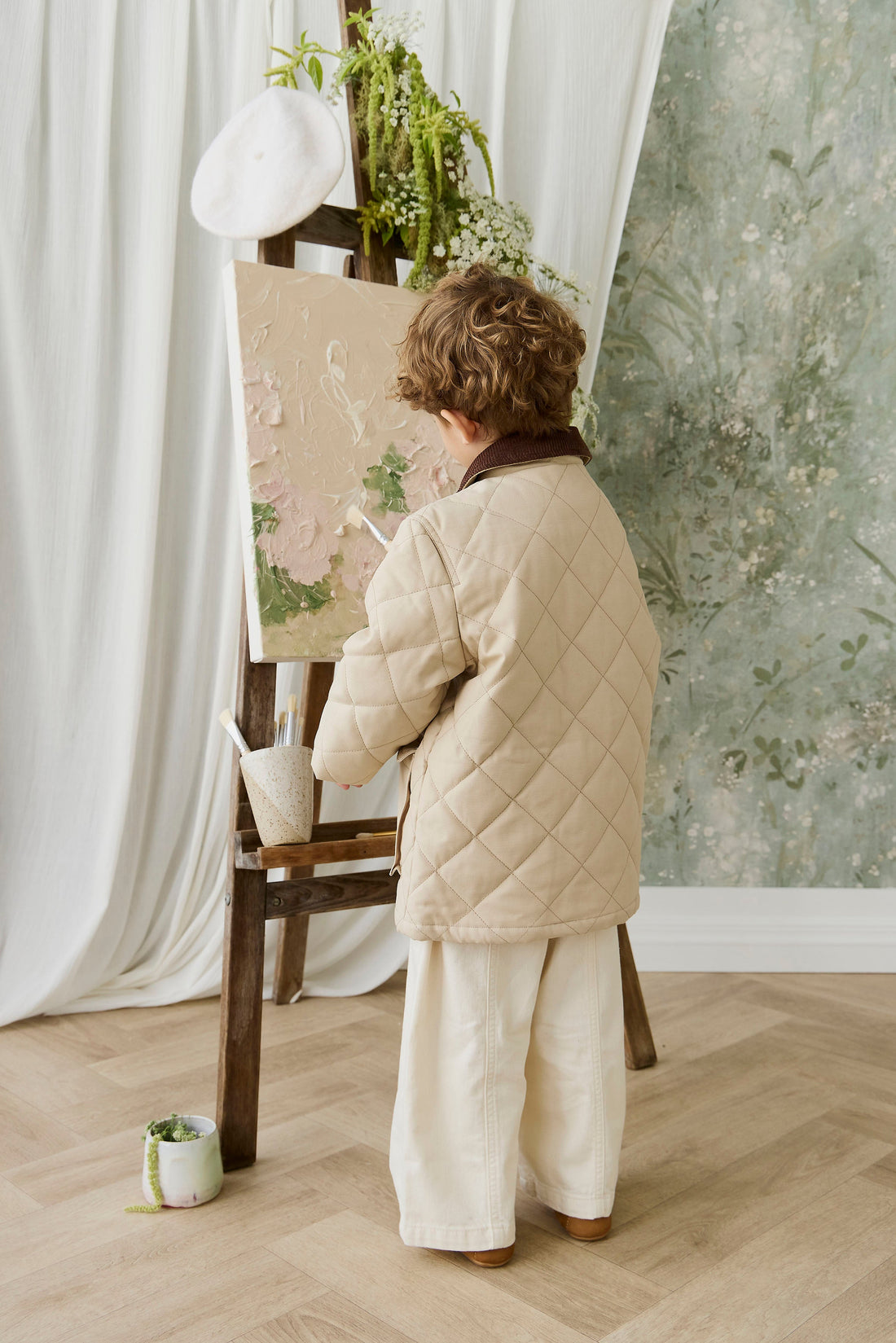 Wolfe Jacket - Sandstone – Jamie Kay USA