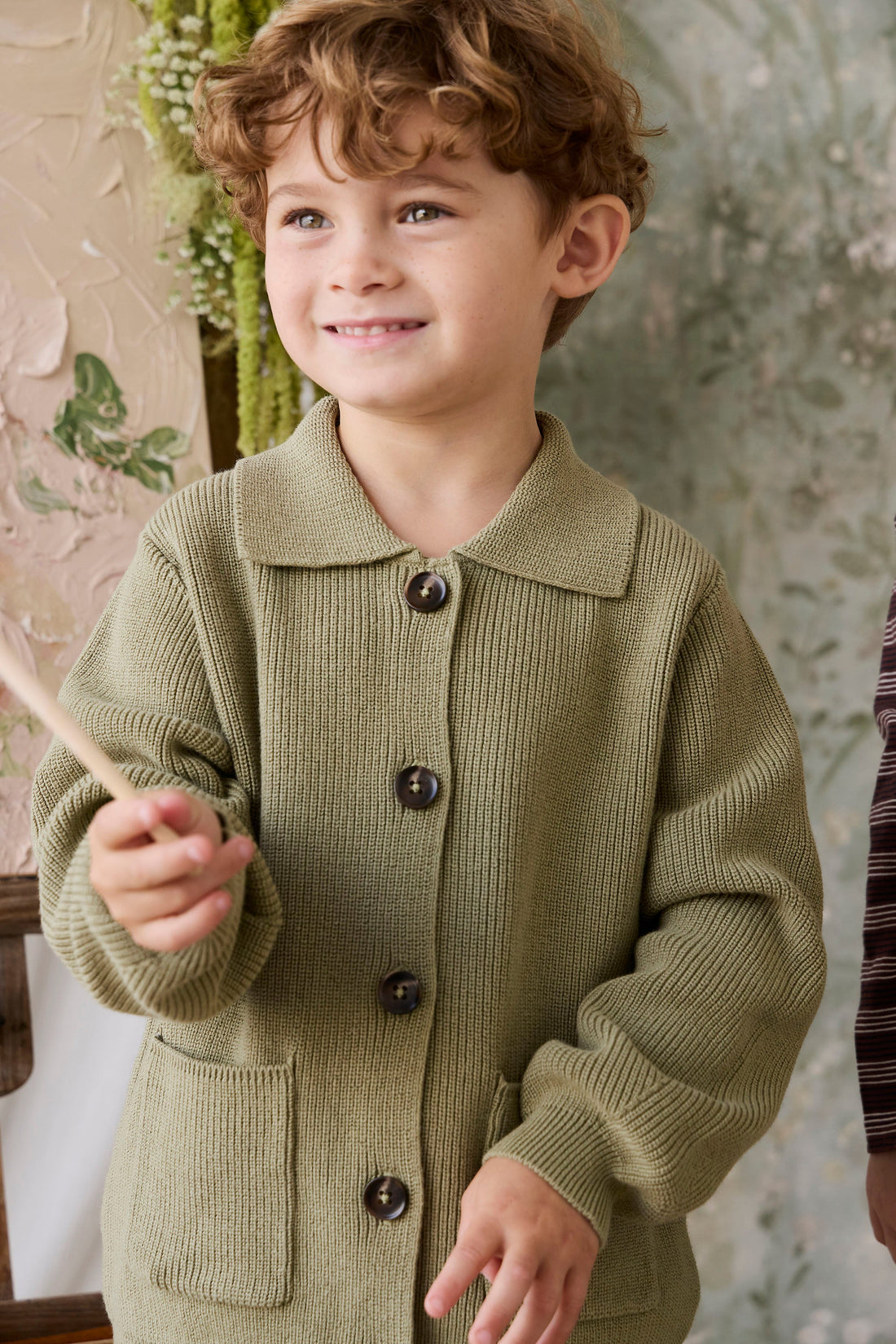 Hendrick Knit Jacket - Backyard Childrens Jacket from Jamie Kay USA