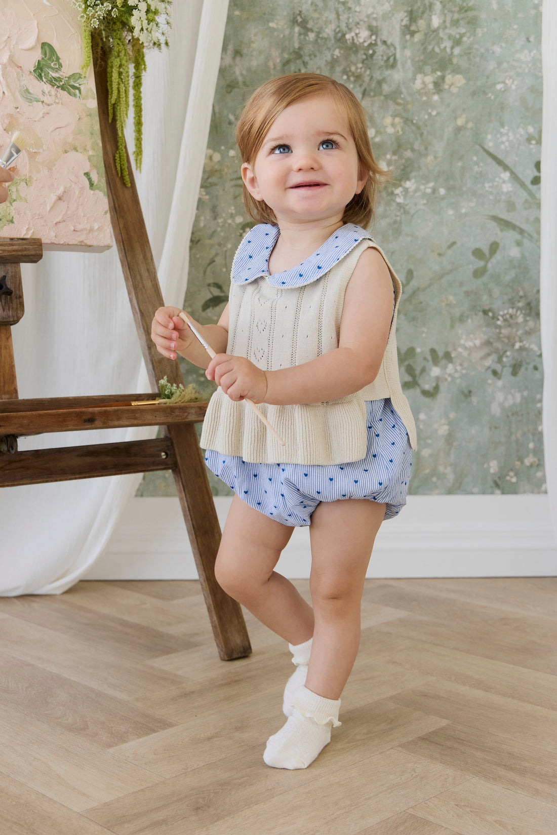 Antonia Top - Vanilla Childrens Top from Jamie Kay USA