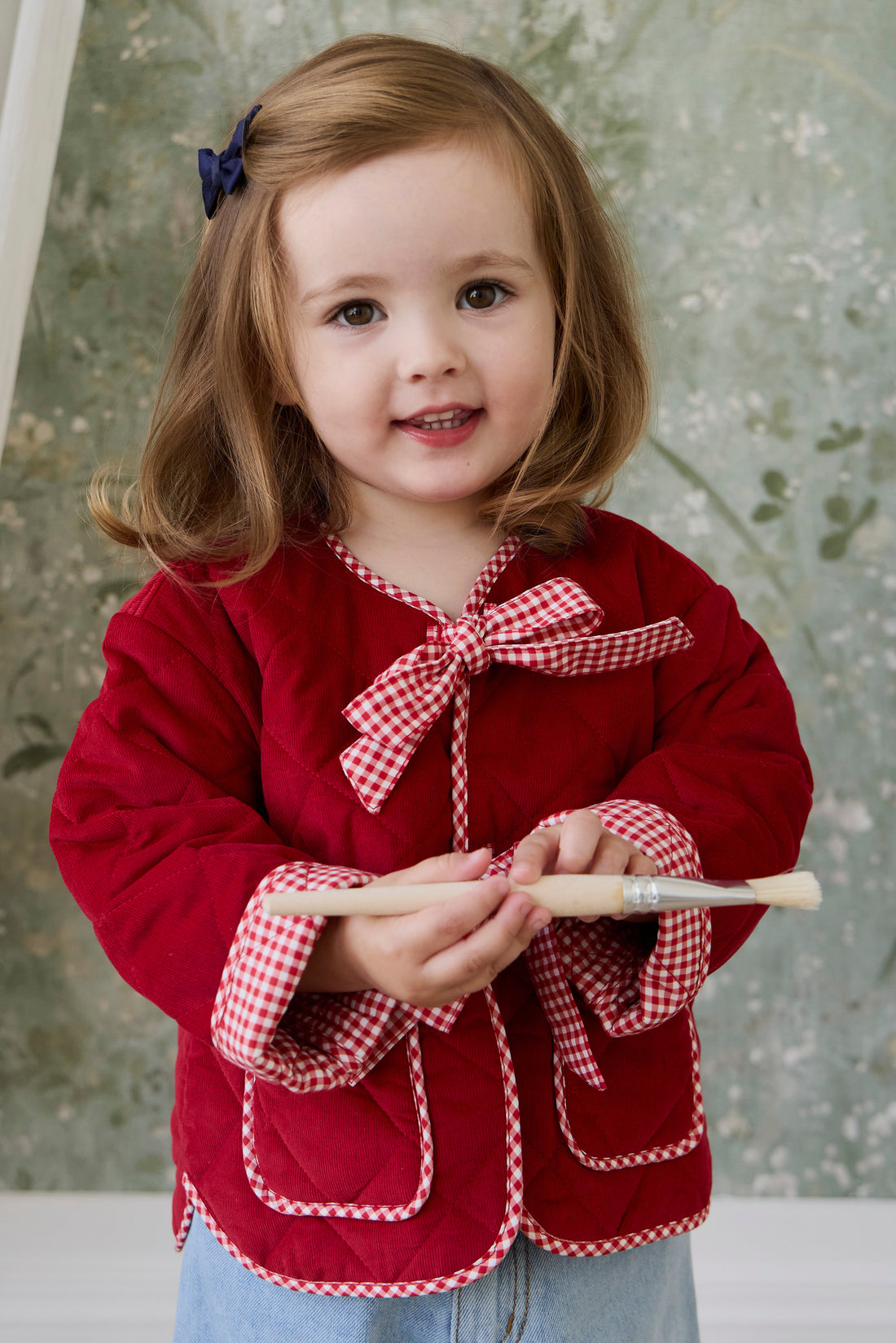 Winslet Jacket - Ribbon Childrens Jacket from Jamie Kay USA