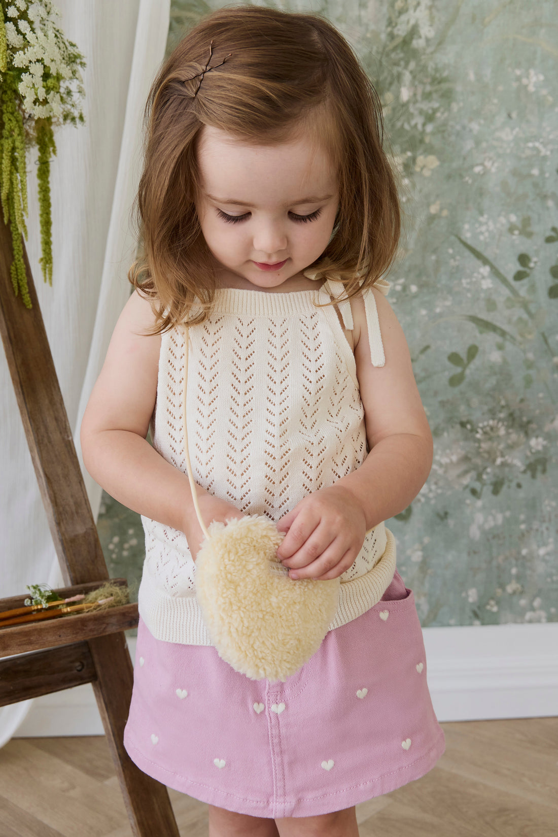 Mon Amour Bag - Natural Childrens Bag from Jamie Kay USA