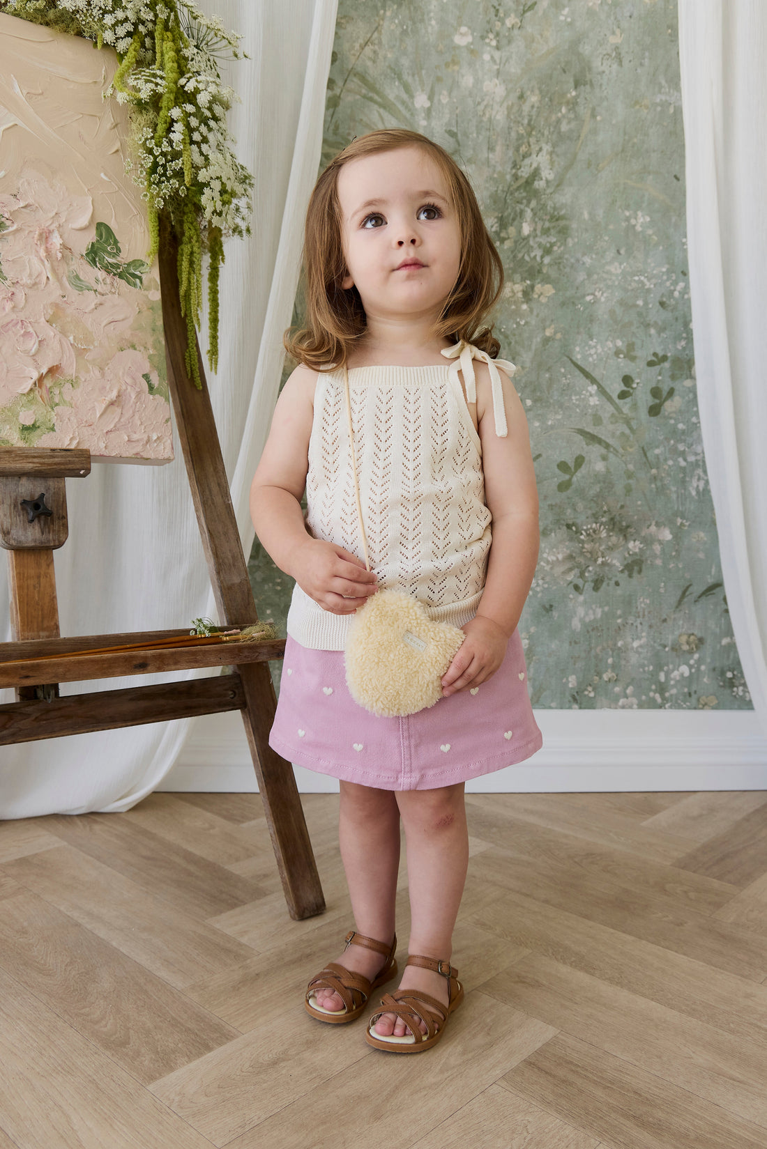 Mon Amour Bag - Natural Childrens Bag from Jamie Kay USA