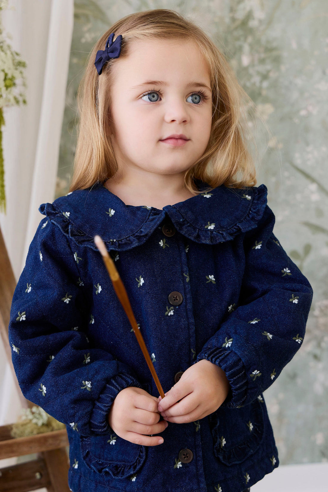 Amandine Jacket - Lisa Indigo Childrens Jacket from Jamie Kay USA