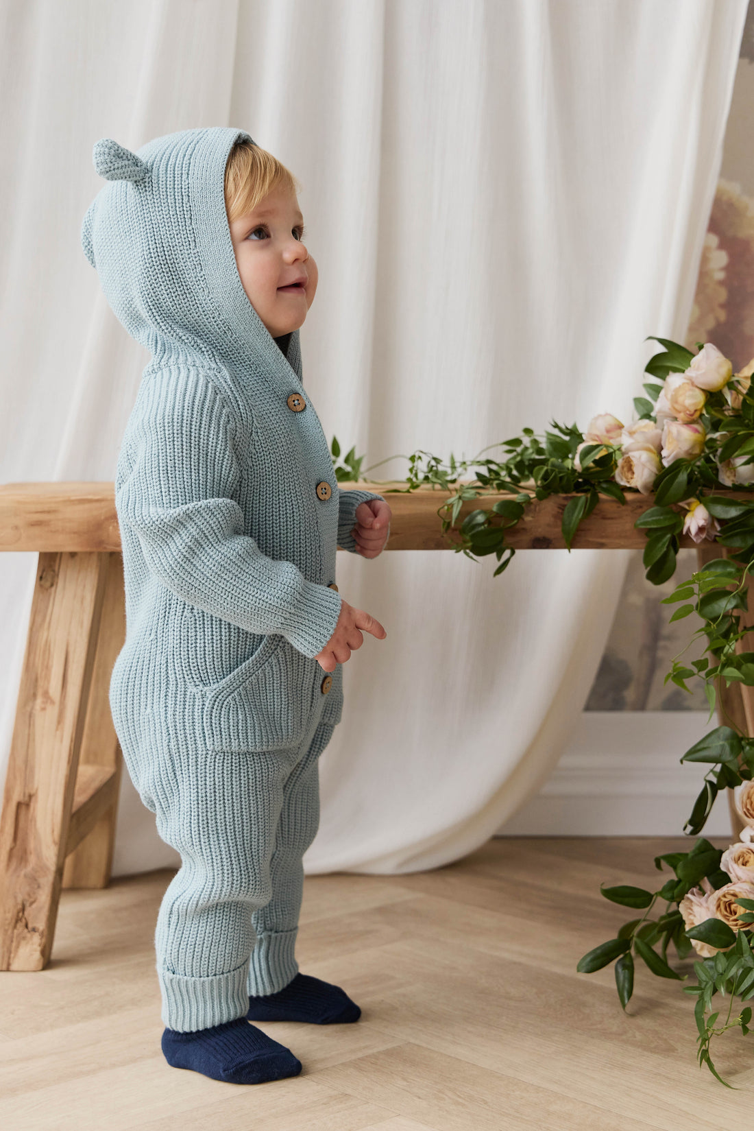 Bear Onepiece - Mer Childrens Onepiece from Jamie Kay USA