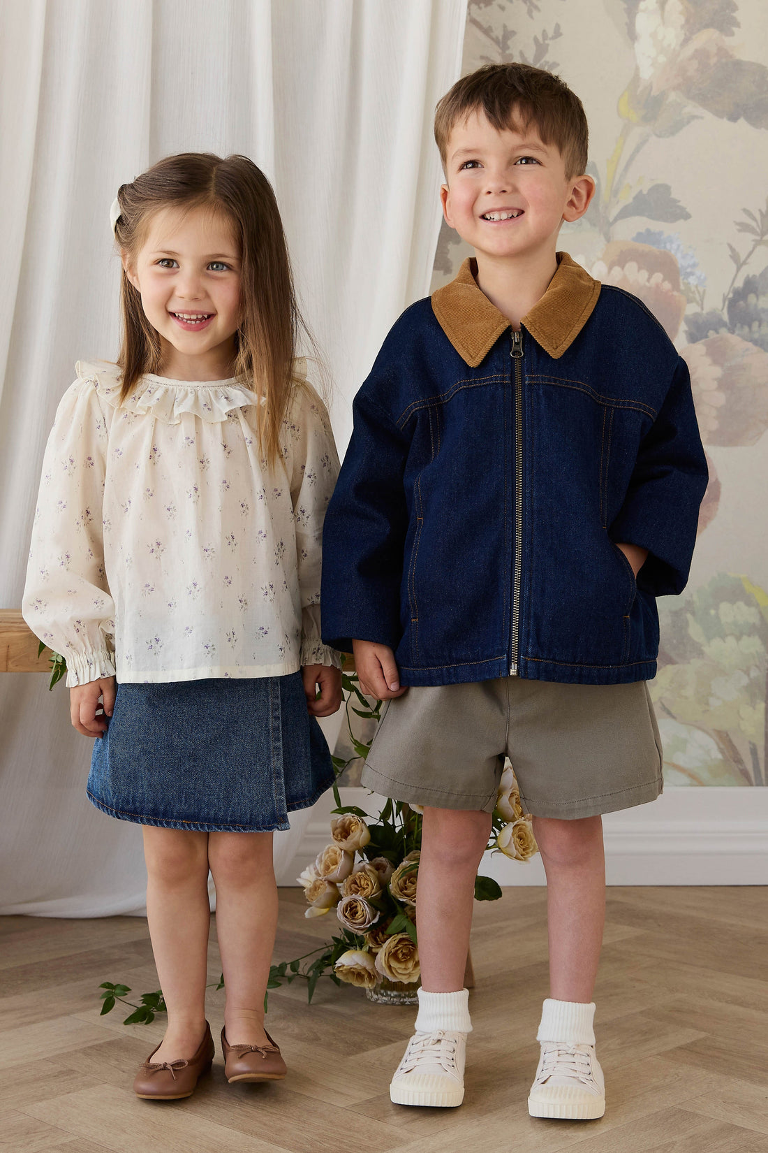 Griffin Short - Tree House Childrens Shorts from Jamie Kay USA