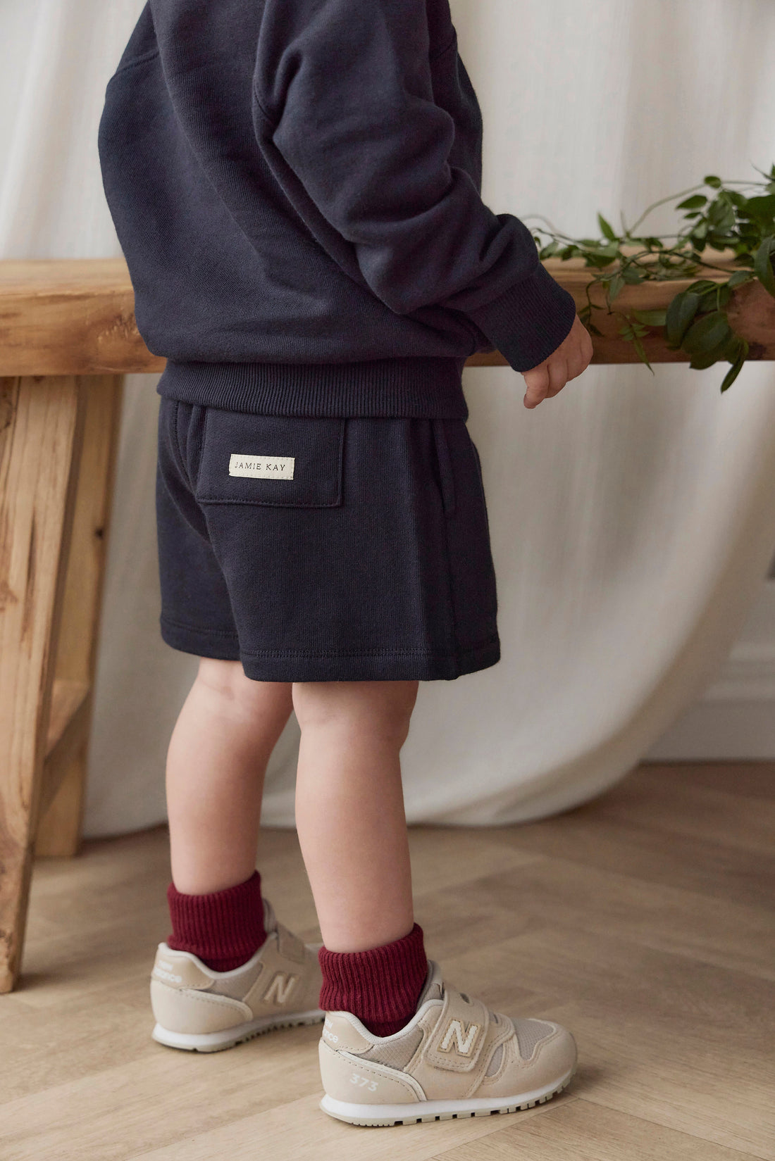 Organic Cotton Jalen Short - Maritime Childrens Shorts from Jamie Kay USA
