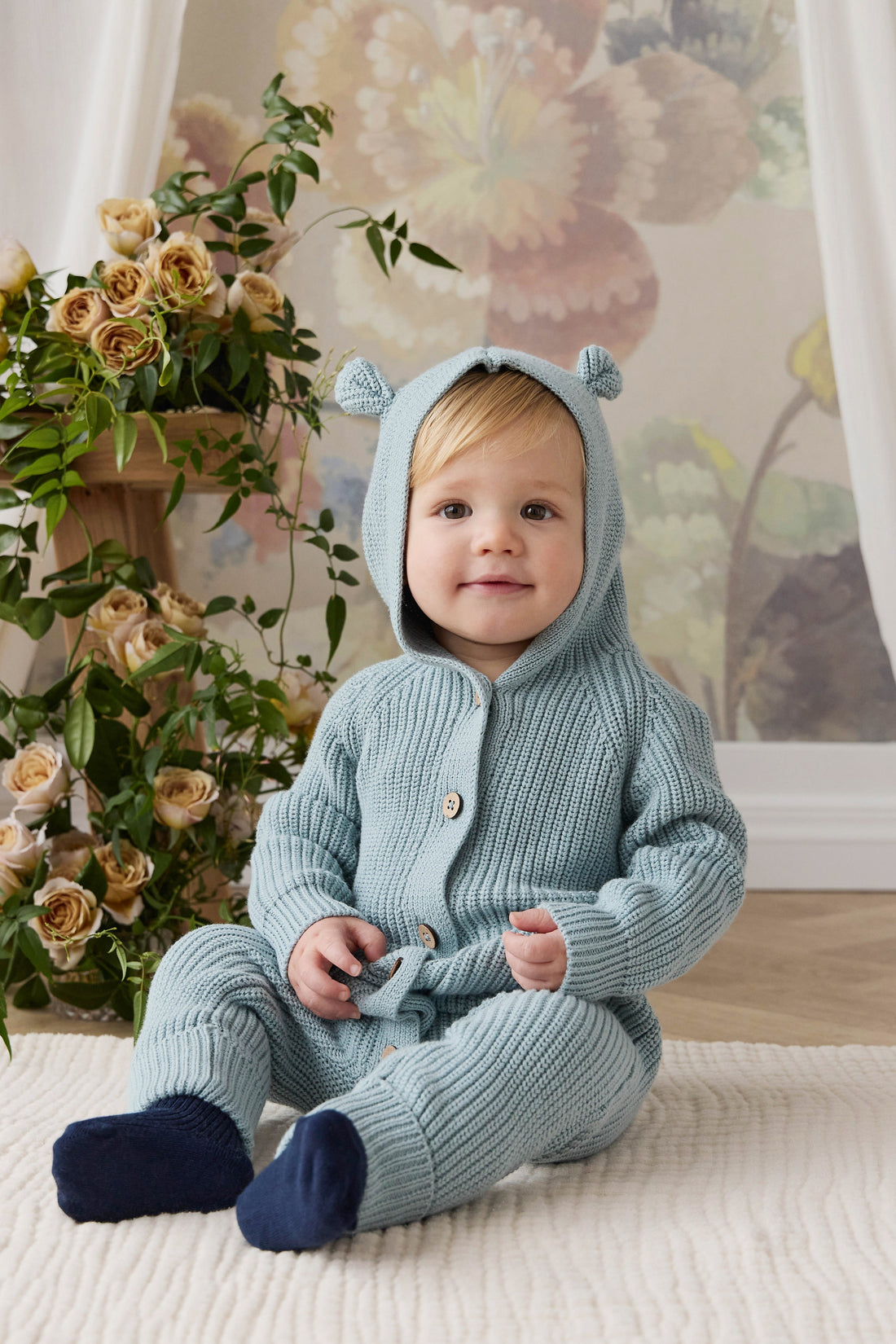 Bear Onepiece - Mer Childrens Onepiece from Jamie Kay USA
