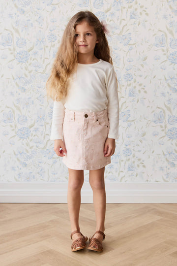 Alison Skirt - Simone Morganite Childrens Skirt from Jamie Kay USA