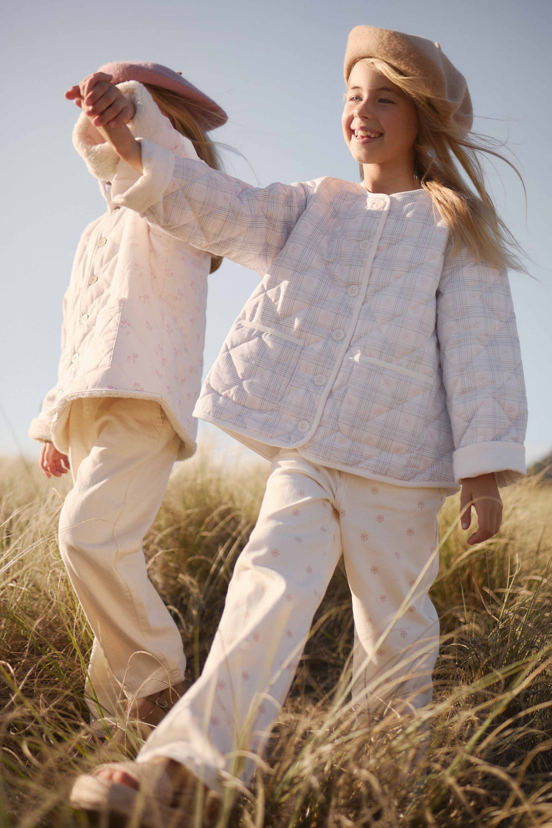 Ariel Jacket - Marguerite Egret Childrens Jacket from Jamie Kay USA