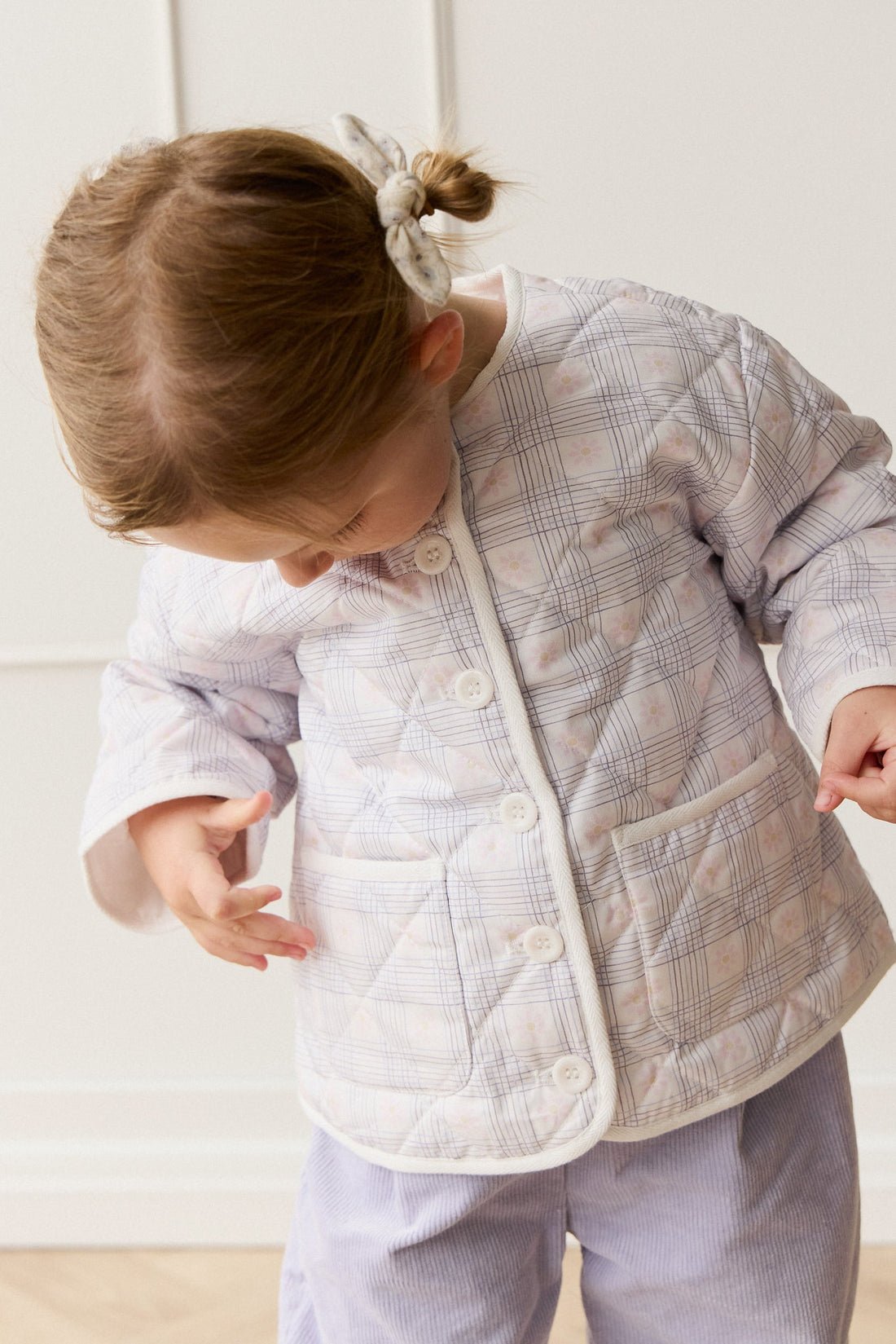 Ariel Jacket - Marguerite Egret Childrens Jacket from Jamie Kay USA