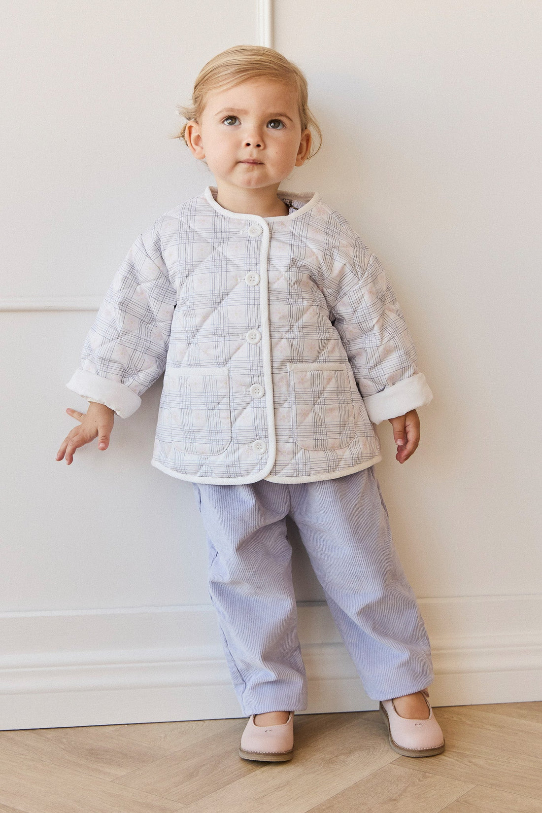 Ariel Jacket - Marguerite Egret Childrens Jacket from Jamie Kay USA