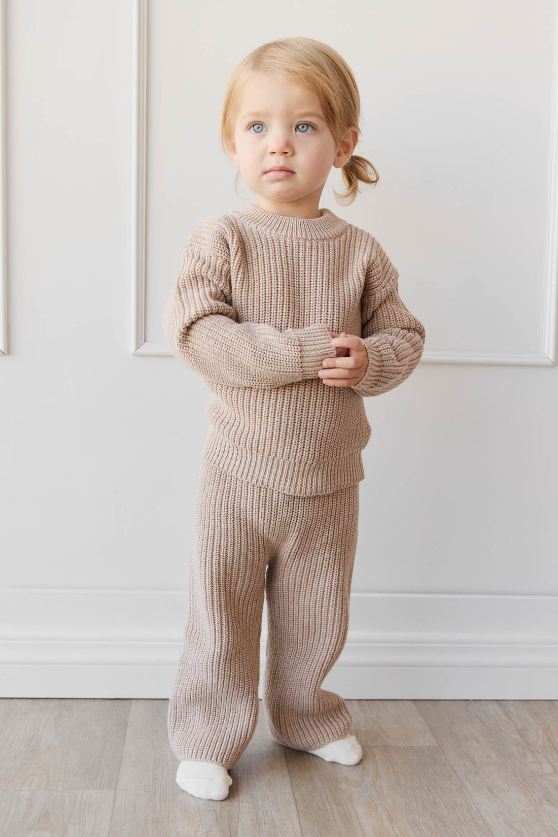 Morgan Knitted Pant - Wren Marle Childrens Pant from Jamie Kay USA