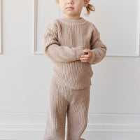 Morgan Knitted Pant - Wren Marle Childrens Pant from Jamie Kay USA