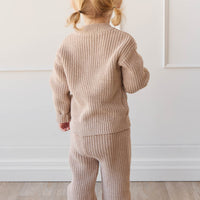 Morgan Knitted Pant - Wren Marle Childrens Pant from Jamie Kay USA