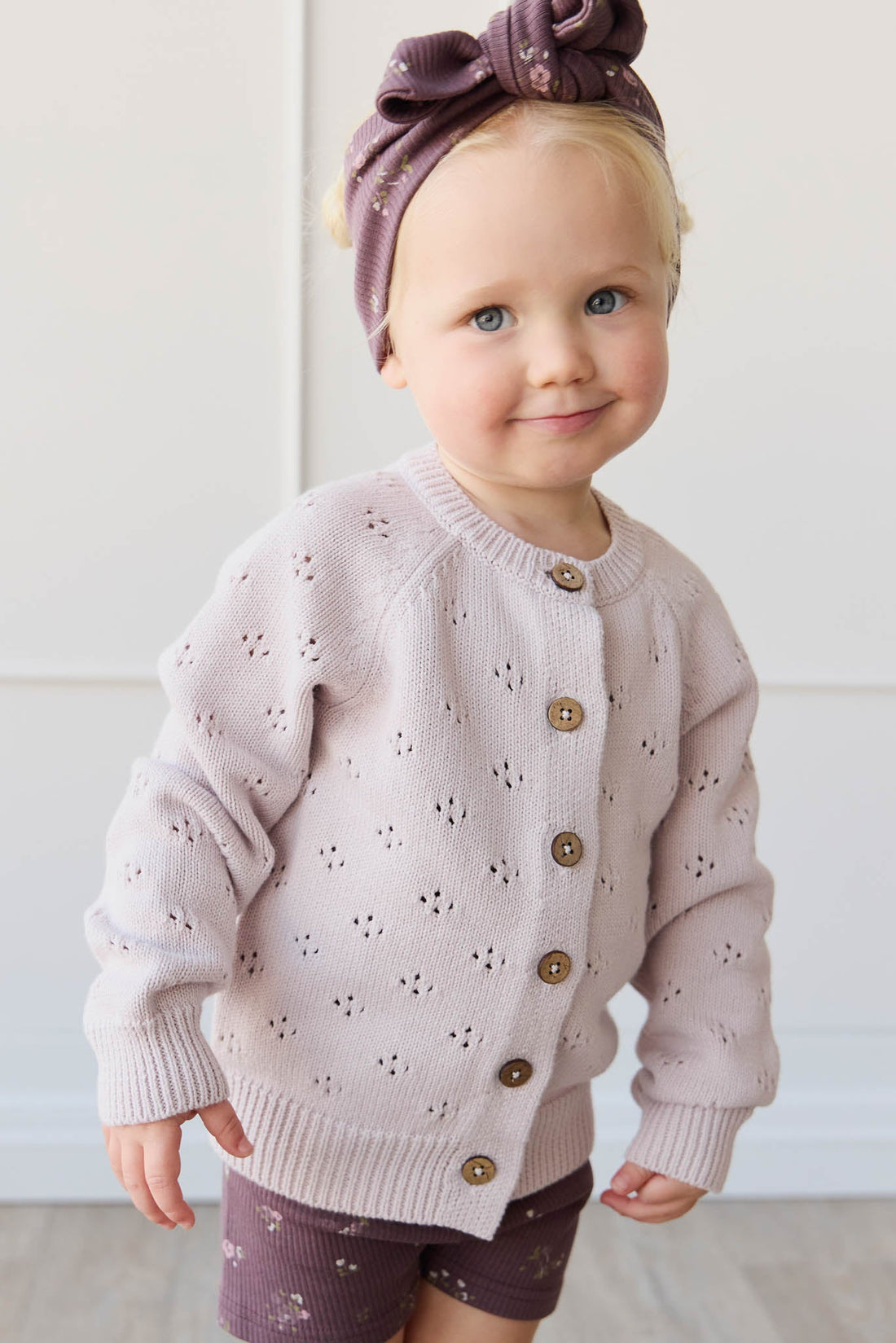 Alette Cardigan - Luna Childrens Cardigan from Jamie Kay USA