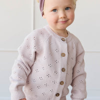 Alette Cardigan - Luna Childrens Cardigan from Jamie Kay USA