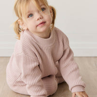 Morgan Jumper - Pastel Marle Childrens Jumper from Jamie Kay USA