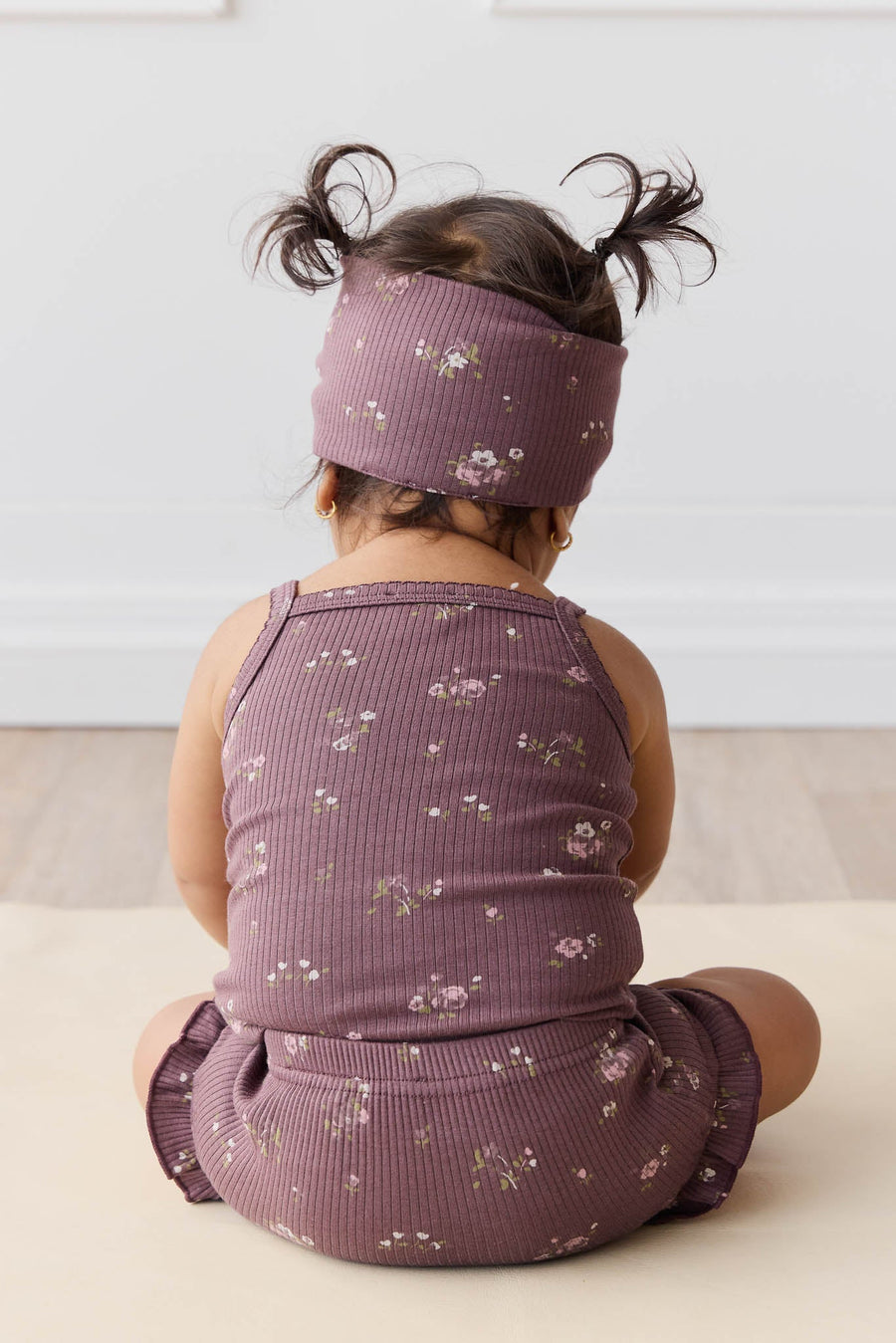 Organic Cotton Modal Headband - Petite Fleur Childrens Headband from Jamie Kay USA