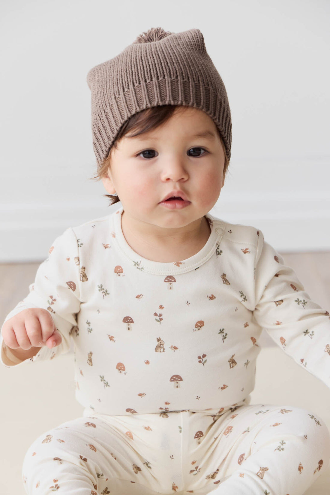 Ethan Hat - Brownie Childrens Beanie from Jamie Kay USA