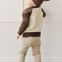 Organic Cotton Tao Sweatshirt - Cloud Bobbie Bear Childrens Sweatshirting from Jamie Kay USA