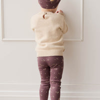 Organic Cotton Modal Everyday Legging - Petite Fleur Childrens Legging from Jamie Kay USA