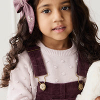 Dotty Knitted Jumper - Luna Childrens Jumper from Jamie Kay USA