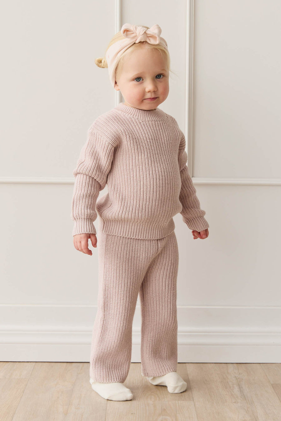 Morgan Jumper - Pastel Marle Childrens Jumper from Jamie Kay USA