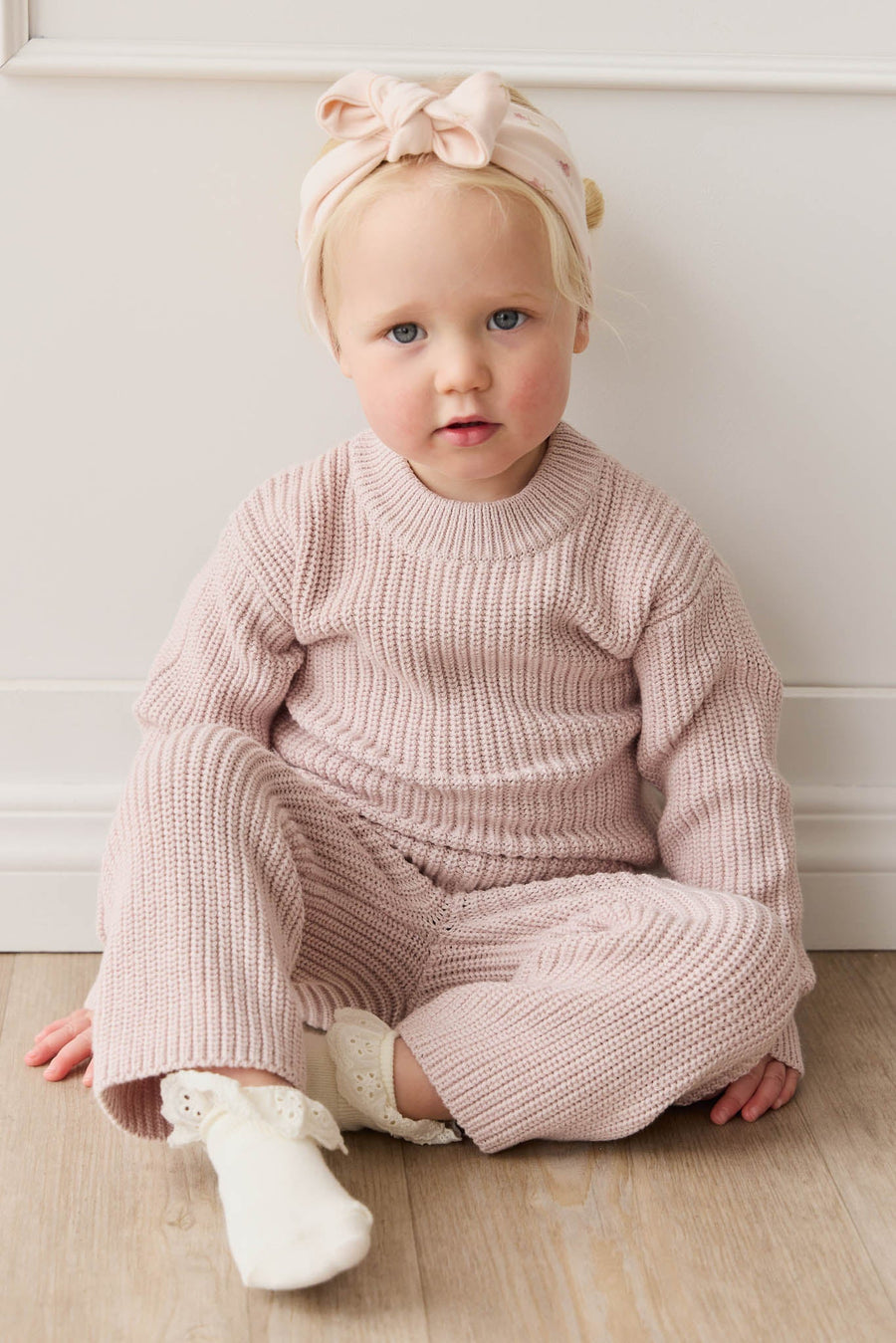 Morgan Jumper - Pastel Marle Childrens Jumper from Jamie Kay USA