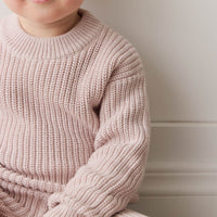 Morgan Jumper - Pastel Marle Childrens Jumper from Jamie Kay USA