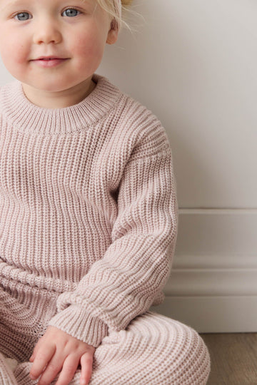 Morgan Jumper - Pastel Marle Childrens Jumper from Jamie Kay USA