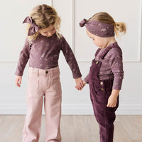 Organic Cotton Modal Long Sleeve Top - Petite Fleur Childrens Top from Jamie Kay USA