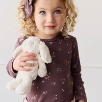 Organic Cotton Modal Bow - Petite Fleur Childrens Bow from Jamie Kay USA