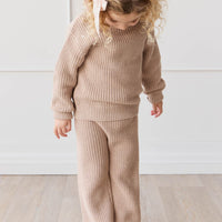 Morgan Knitted Pant - Wren Marle Childrens Pant from Jamie Kay USA