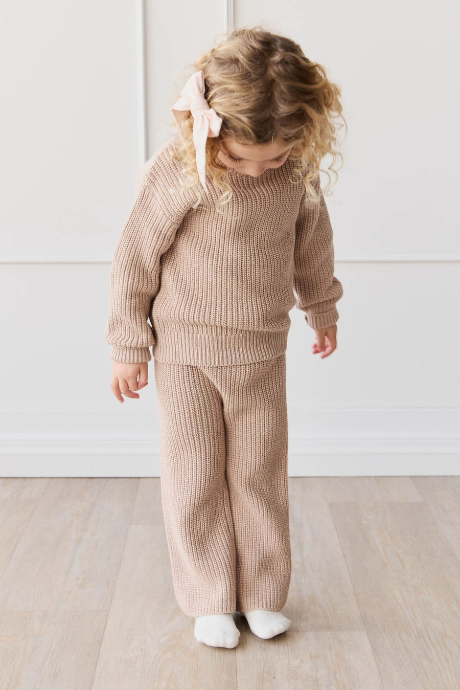 Morgan Knitted Pant - Wren Marle Childrens Pant from Jamie Kay USA