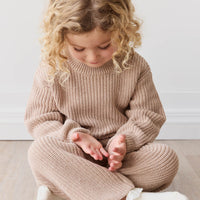 Morgan Knitted Pant - Wren Marle Childrens Pant from Jamie Kay USA