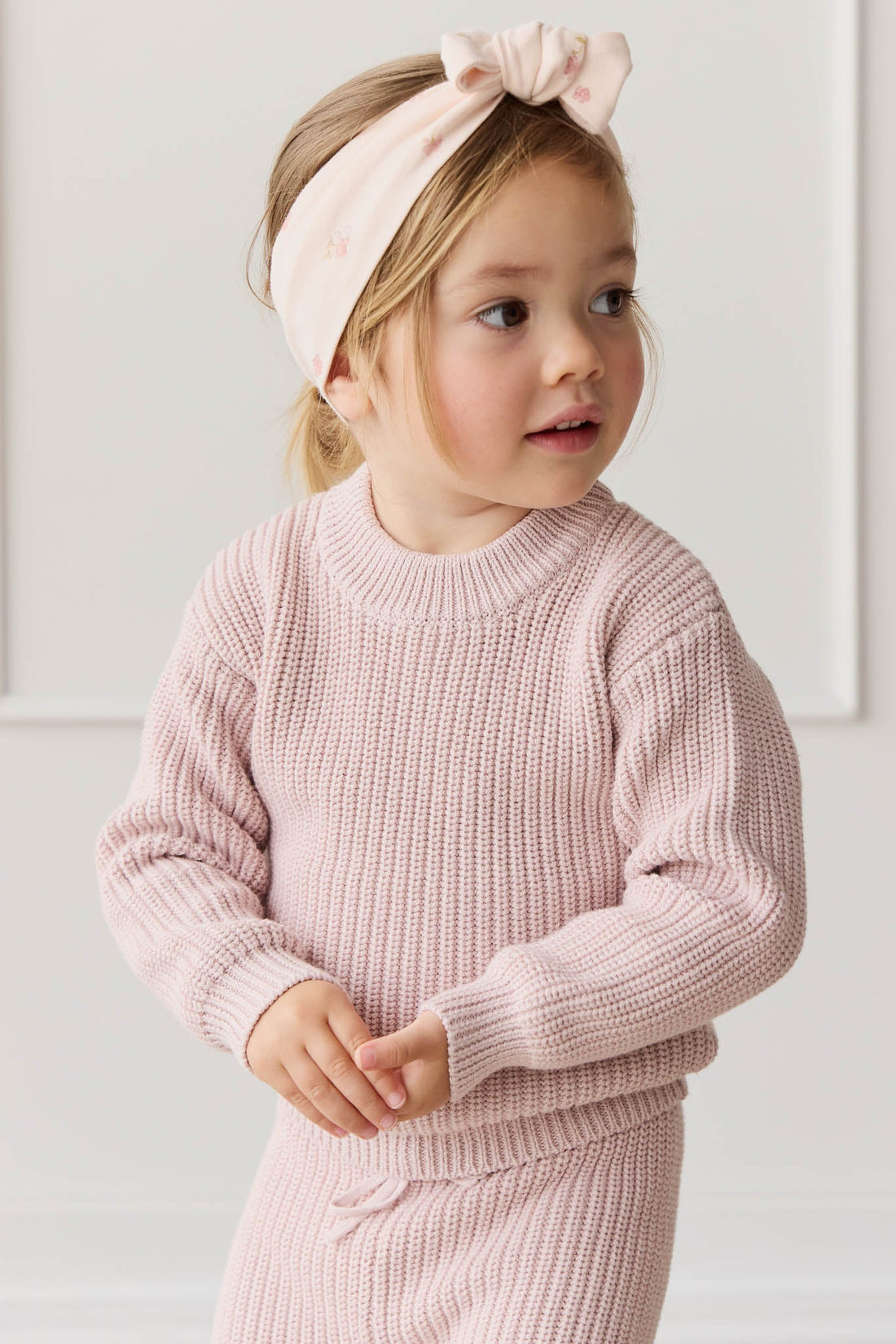 Morgan Jumper - Old Rose Childrens Jumper from Jamie Kay USA