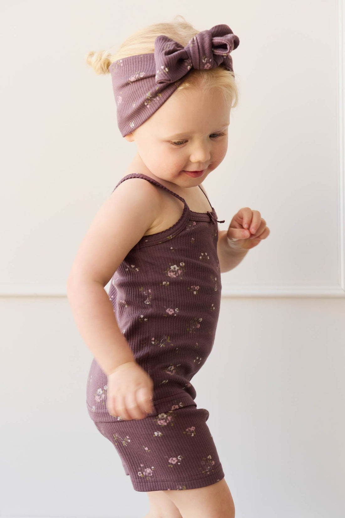 Organic Cotton Modal Headband - Petite Fleur Childrens Headband from Jamie Kay USA