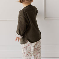 Esther Corduroy Jacket - Khaki/Selena Blush Childrens Jacket from Jamie Kay USA