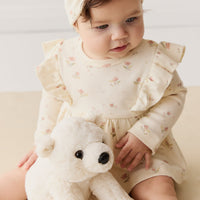 Snuggle Bunnies - Parker The Polar Bear Childrens Toy from Jamie Kay USA