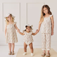 Organic Cotton Elodie Dress - Selena Blush Childrens Dress from Jamie Kay USA