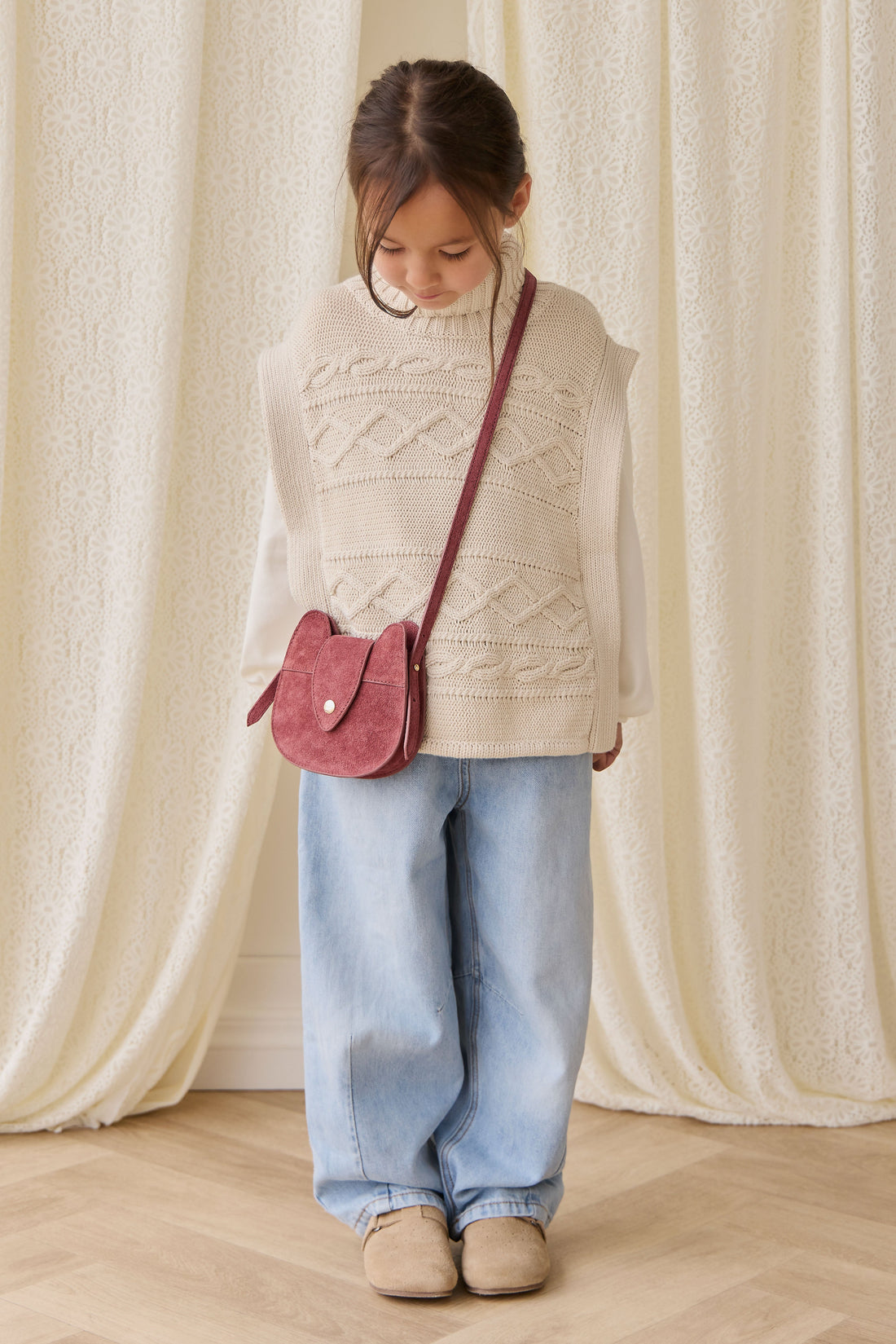 Sierra Pant - Antique Denim Childrens Pant from Jamie Kay USA