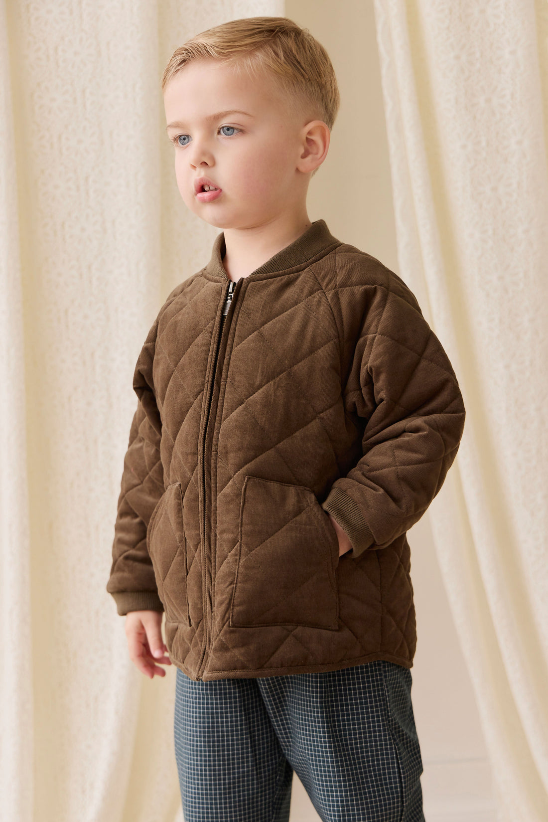 Arlan Jacket - Bear Childrens Jacket from Jamie Kay USA