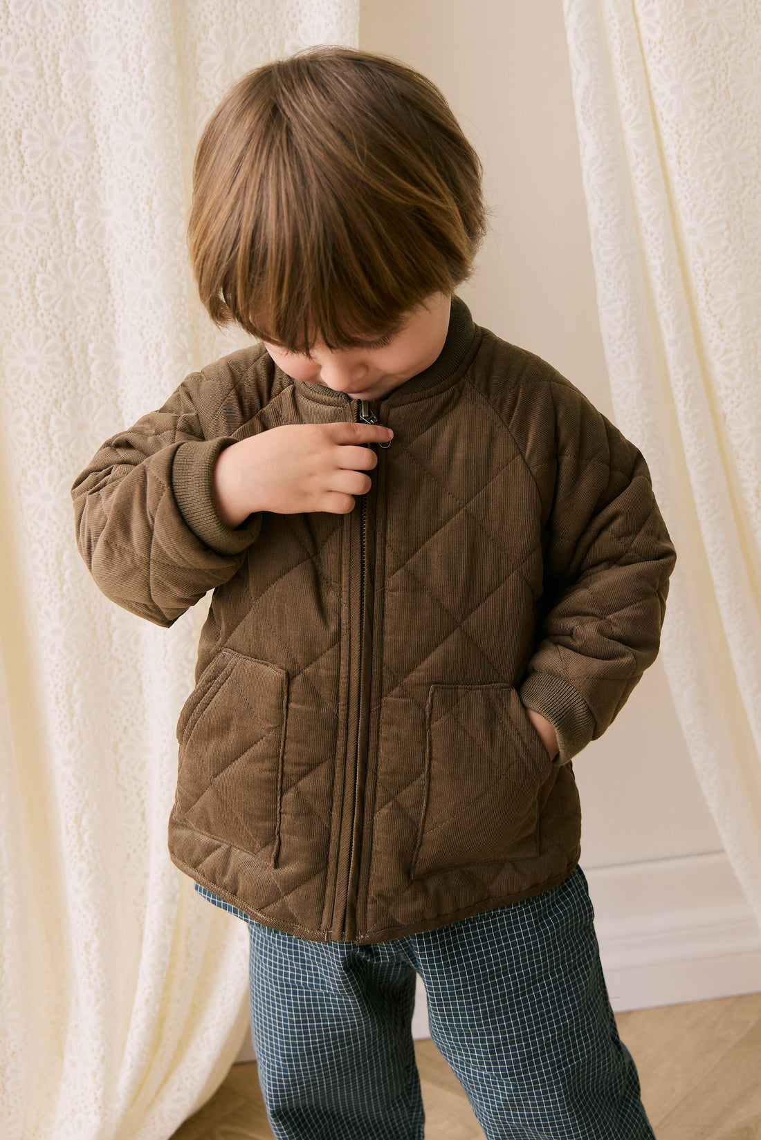 Arlan Jacket - Bear Childrens Jacket from Jamie Kay USA