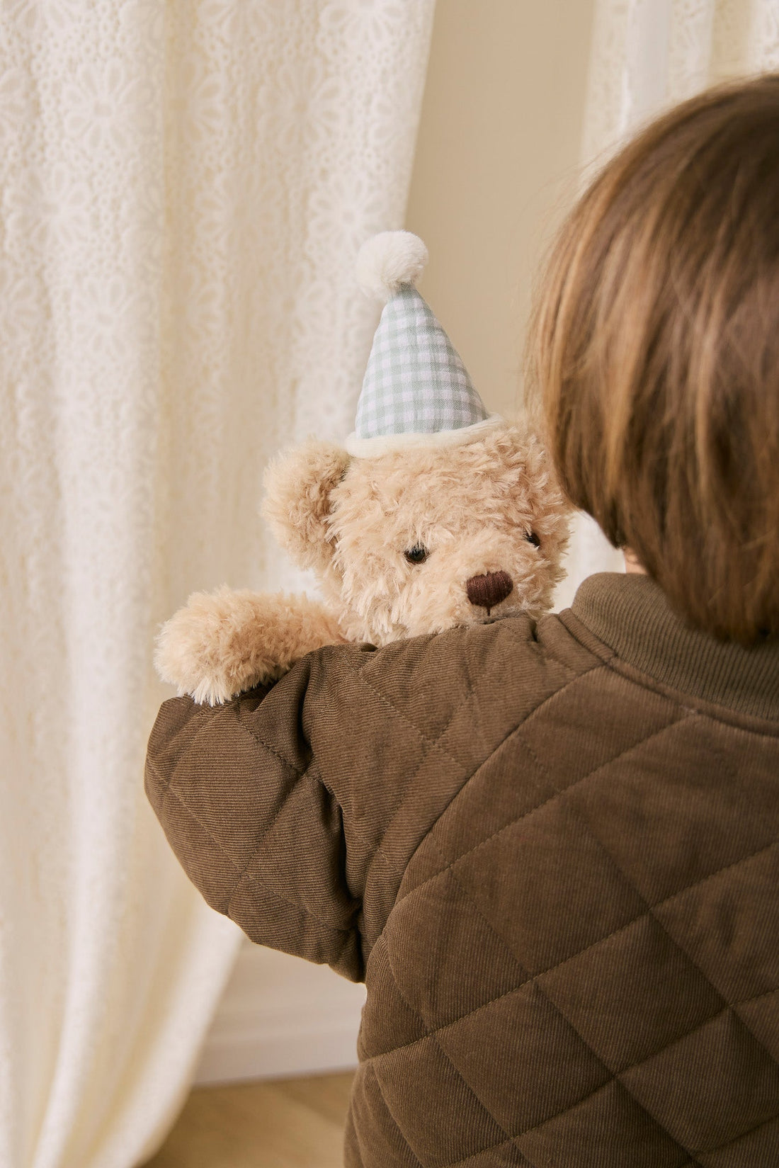 Snuggle Bunnies - Birthday Arthur - Gingham Childrens Toys from Jamie Kay USA