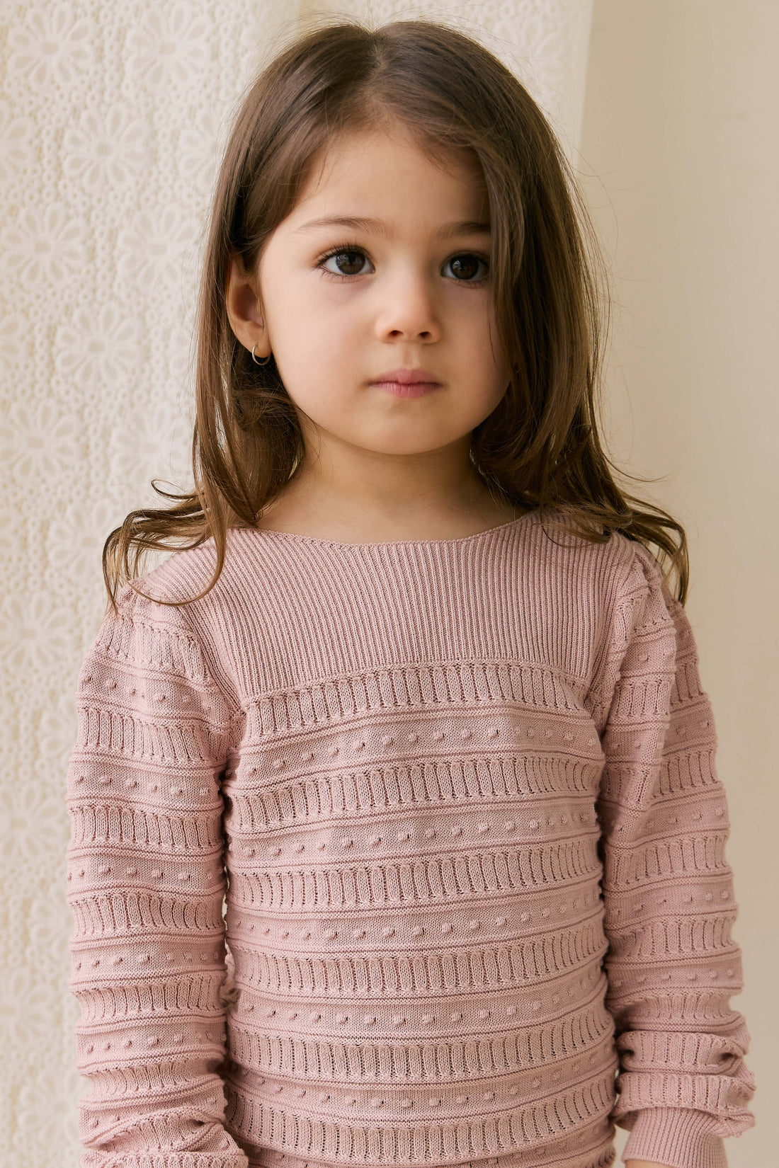 Myla Top - Shell Pink Childrens Top from Jamie Kay USA