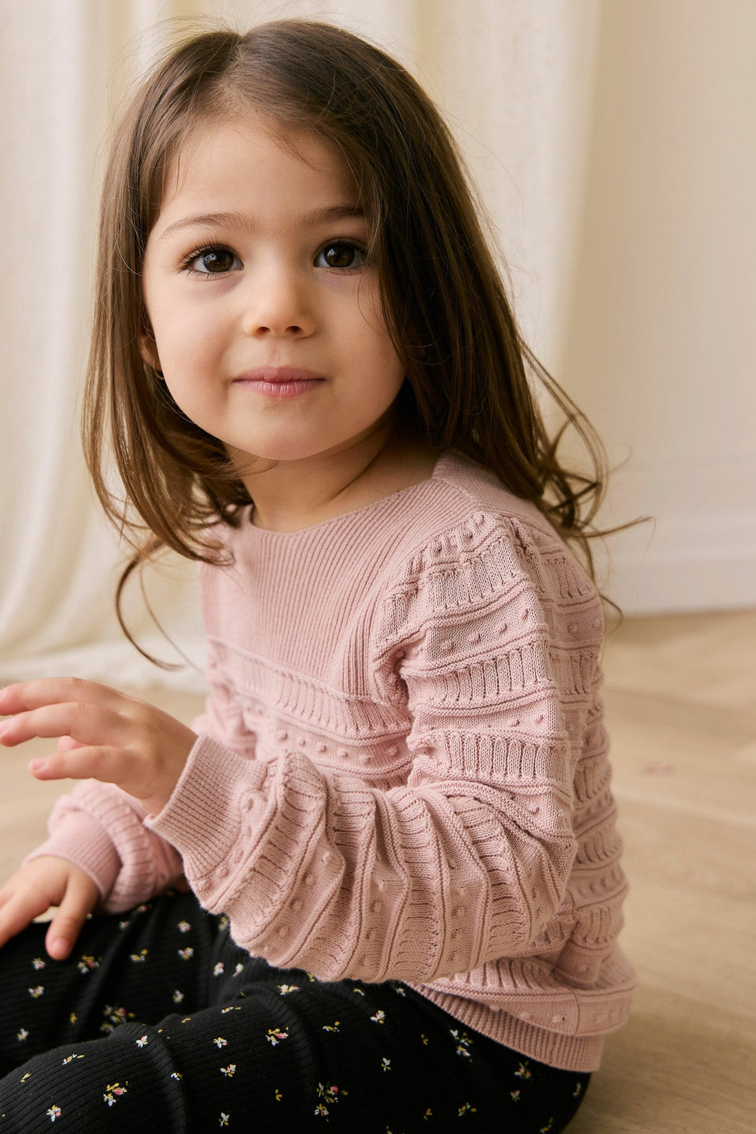 Myla Top - Shell Pink Childrens Top from Jamie Kay USA