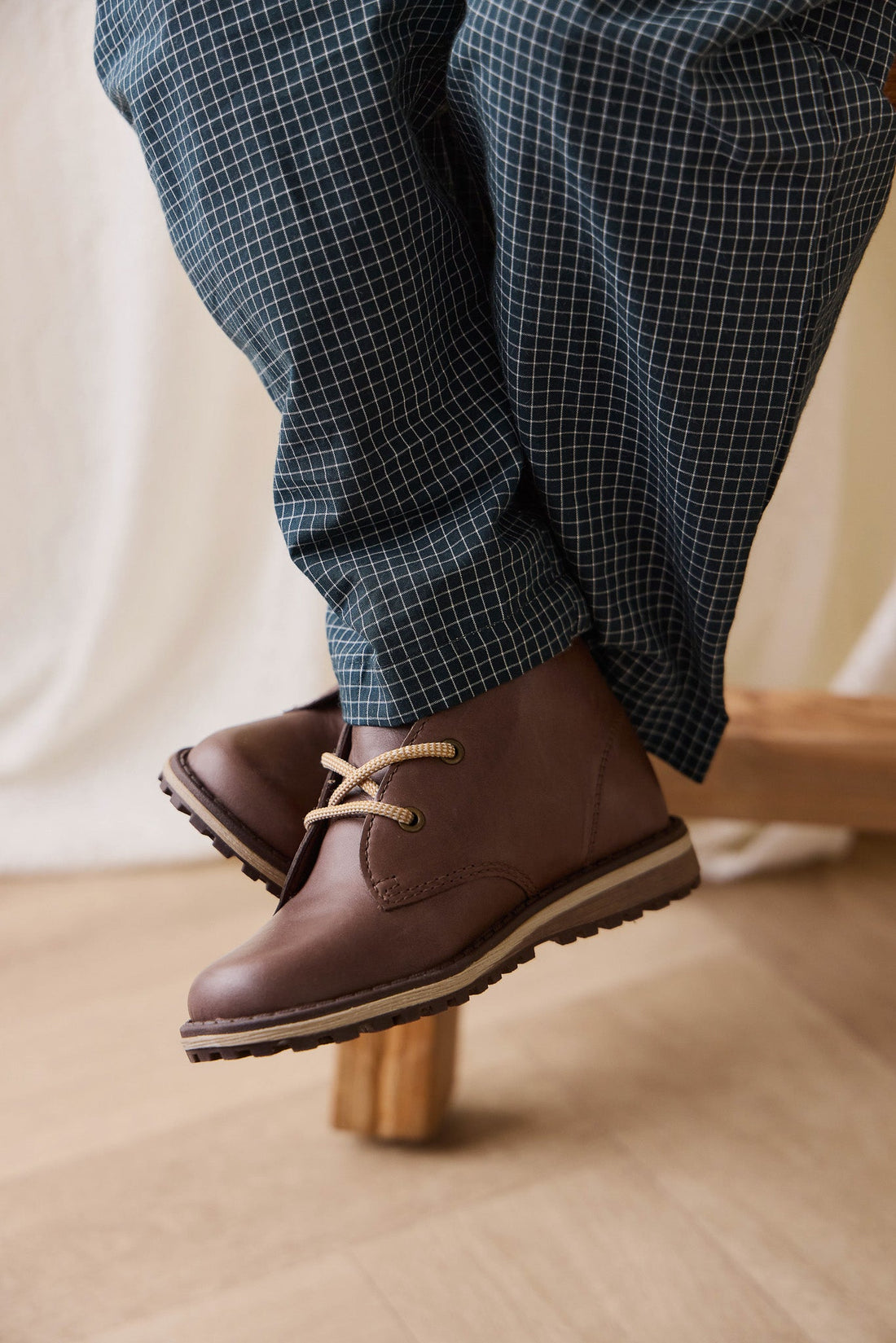 Tabias Boots - Viking Taupe Childrens Footwear from Jamie Kay USA