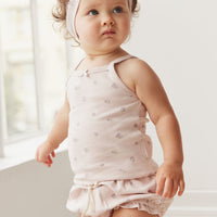 Organic Cotton Singlet - Meredith Violet Childrens Singlet from Jamie Kay USA