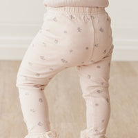 Organic Cotton Everyday Legging - Meredith Violet Childrens Legging from Jamie Kay USA