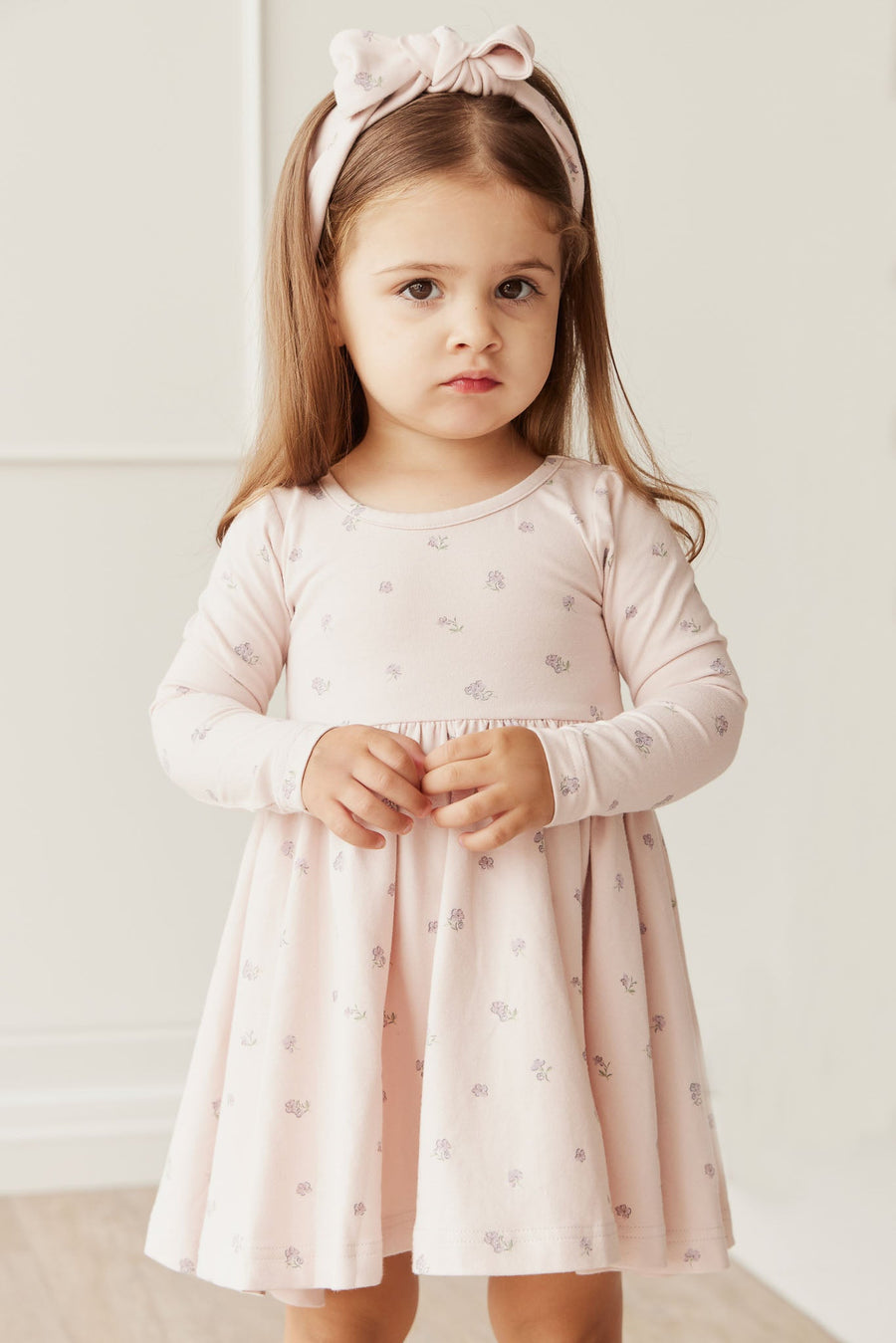 Organic Cotton Tallulah Dress - Meredith Violet Childrens Dress from Jamie Kay USA